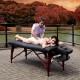 Table de Massage Confort MASTER PRO 79 cm / Noir ou Bleu - 6