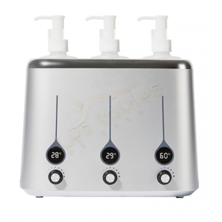 Chauffe huile de massage 3 bouteilles new - 1
