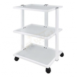 Gueridon - Trolley esthétique Facile – 3 étagères verre – compatible hot caby*
