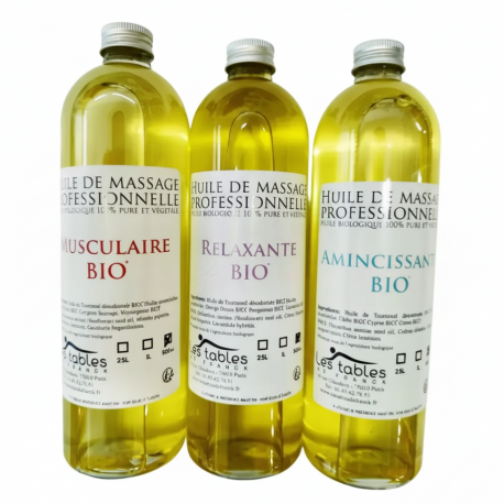 Coffret découverte Huiles Parfumées BIO 3 x 500ml - 1