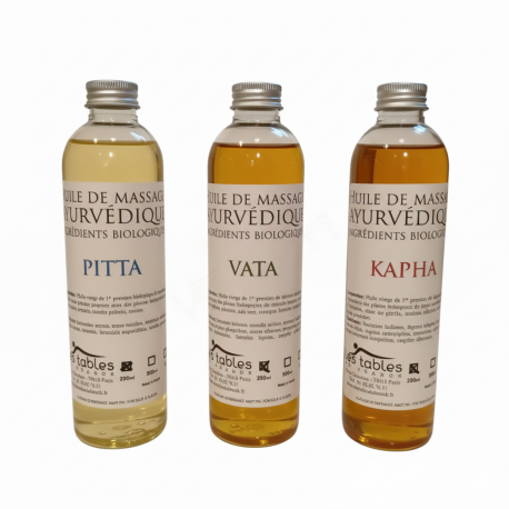 Coffret découverte Huiles Ayurvédiques 3 x 250ml - 1