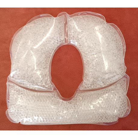 Coussin perles de gel pour trou visage et têtière – Sensation fraîcheur garantie