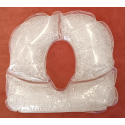 Coussin perles en gel pour trou visage et tétière - Sensation fraicheur garantie